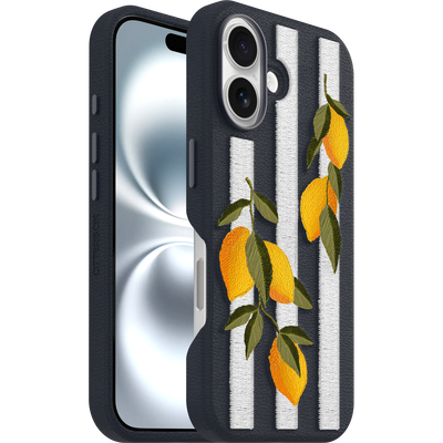 iPhone 16 Hülle | Symmetry Series Cactus Leather Embroidery