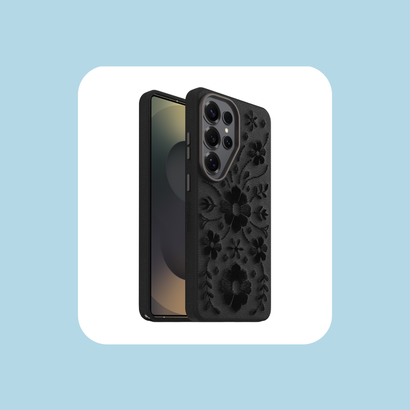 product image 5 - Galaxy S26 Ultra H&uuml;lle Symmetry Series Cactus Leather Embroidery