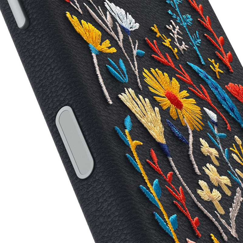product image 3 - iPhone 17 Hülle Symmetry Series Cactus Leather Embroidery