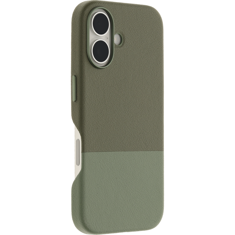 product image 3 - iPhone 16 Hülle Statement Series Cactus Leather für MagSafe