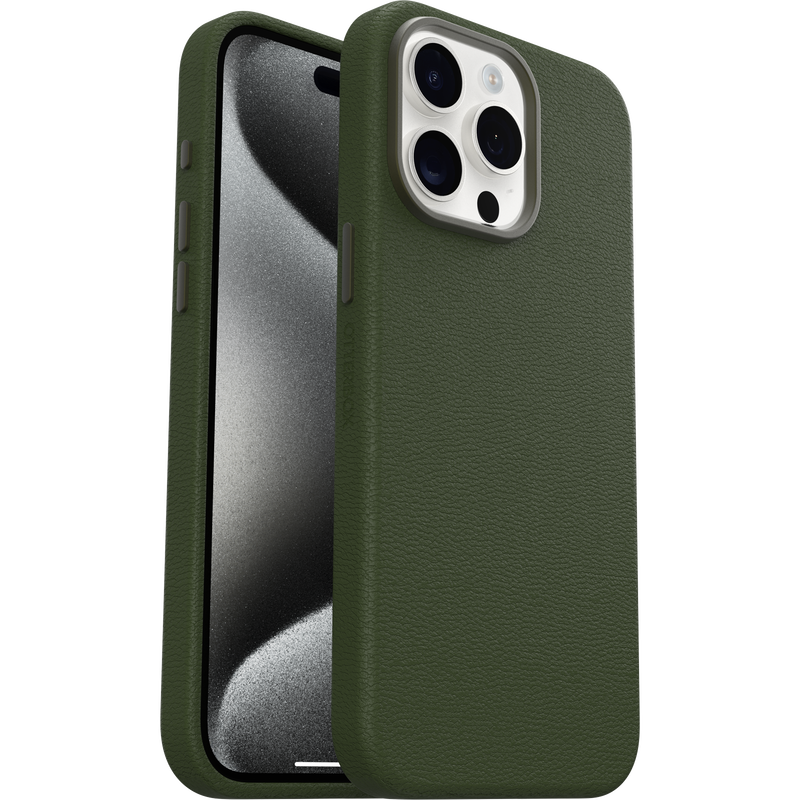 product image 1 - iPhone 15 Pro Max Hülle Symmetry Series Cactus Leather für MagSafe