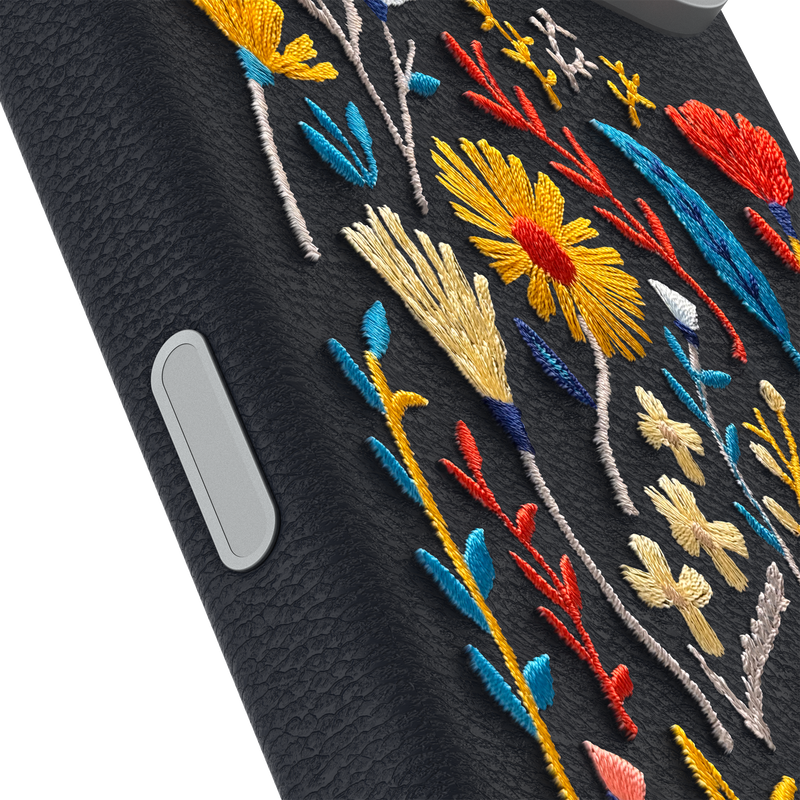 product image 3 - iPhone 17 Pro Max Hülle Symmetry Series Cactus Leather Embroidery