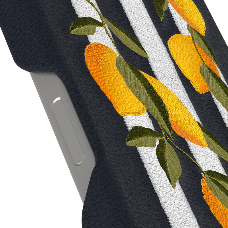 product image 3 - iPhone 16 Pro Max Hülle Symmetry Series Cactus Leather Embroidery