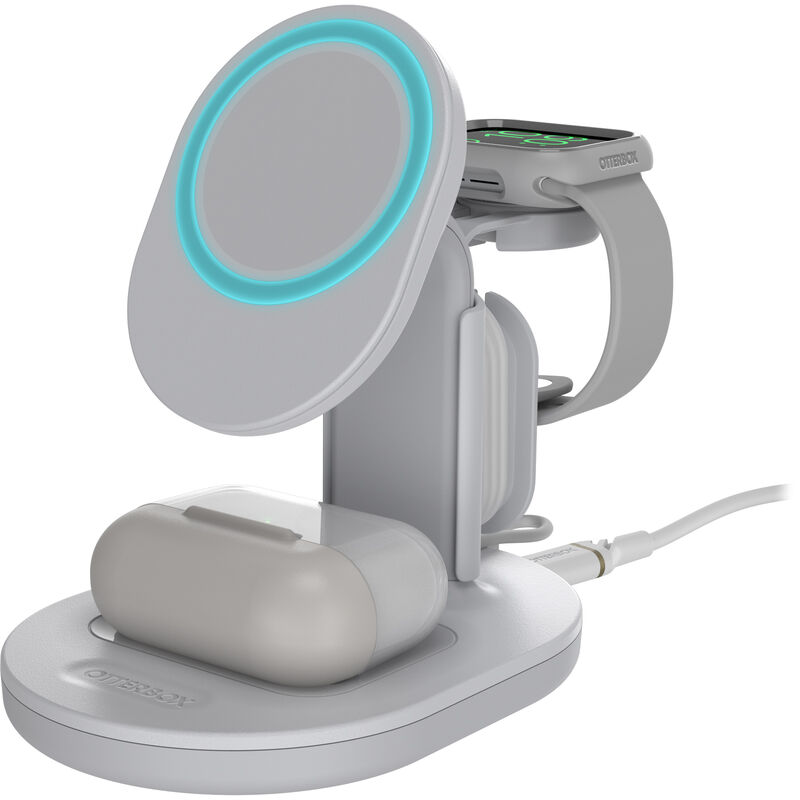 product image 2 - iPhone with MagSafe 3-in-1 Charging Station for MagSafe