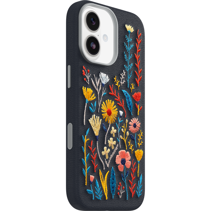 product image 2 - iPhone 17 Hülle Symmetry Series Cactus Leather Embroidery