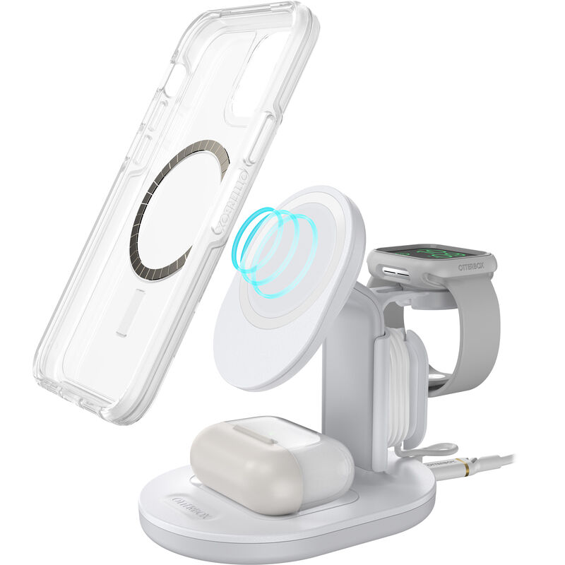 product image 3 - iPhone with MagSafe 3-in-1 Charging Station for MagSafe