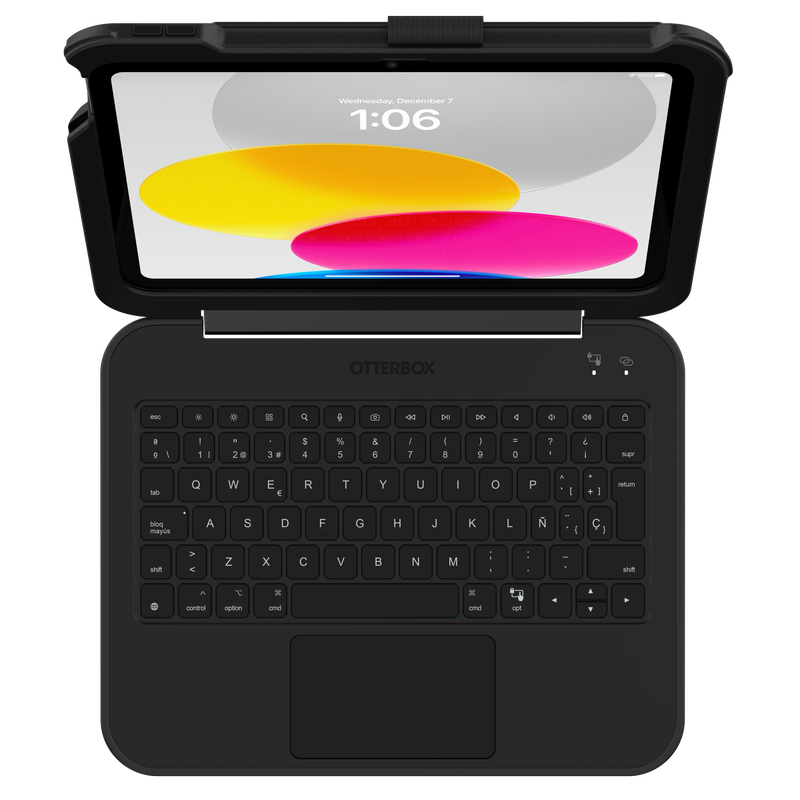 product image 7 - iPad (A16/10. gen) Hülle mit Tastatur Achiever Series Keyboard 360