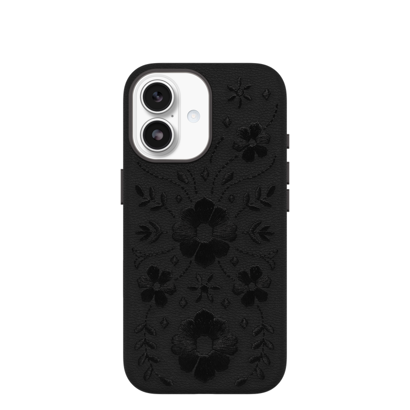 product image 1 - iPhone 17 H&uuml;lle Symmetry Series Cactus Leather Embroidery