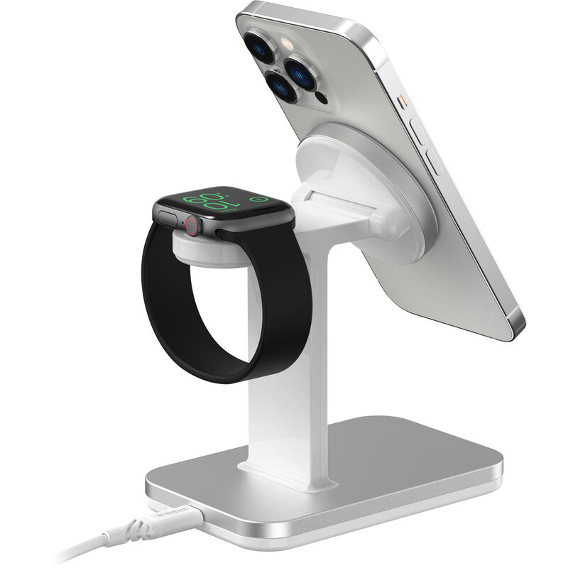2in1Ladestation für MagSafe Platzsparende, geräteübergreifende