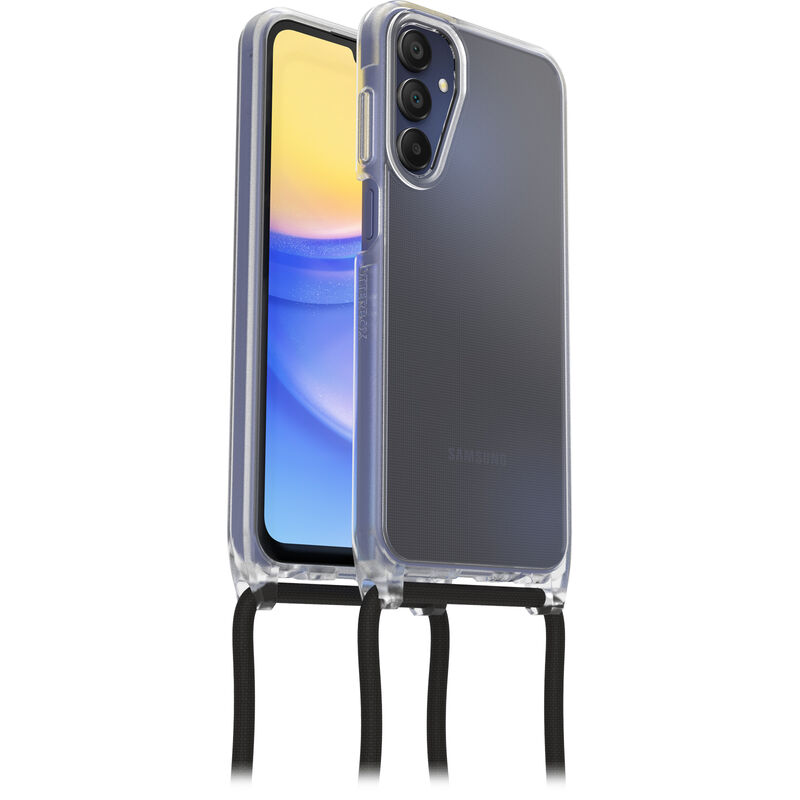 product image 4 - Galaxy A15 5G/Galaxy A15 Case with Strap React Series Necklace