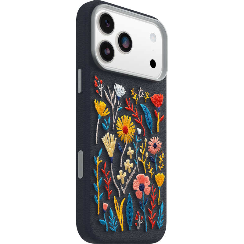 product image 2 - iPhone 17 Pro Max Hülle Symmetry Series Cactus Leather Embroidery