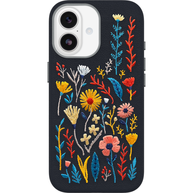 product image 1 - iPhone 17 Hülle Symmetry Series Cactus Leather Embroidery