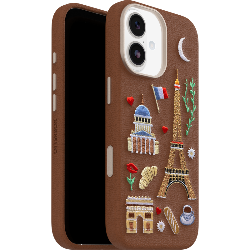 product image 5 - iPhone 17 Hülle Symmetry Series Cactus Leather Embroidery