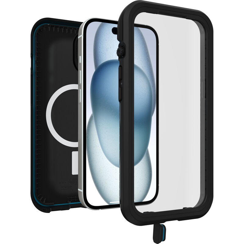 product image 3 - Coque Étanche à l’eau iPhone 15 OtterBox Frē Series pour MagSafe