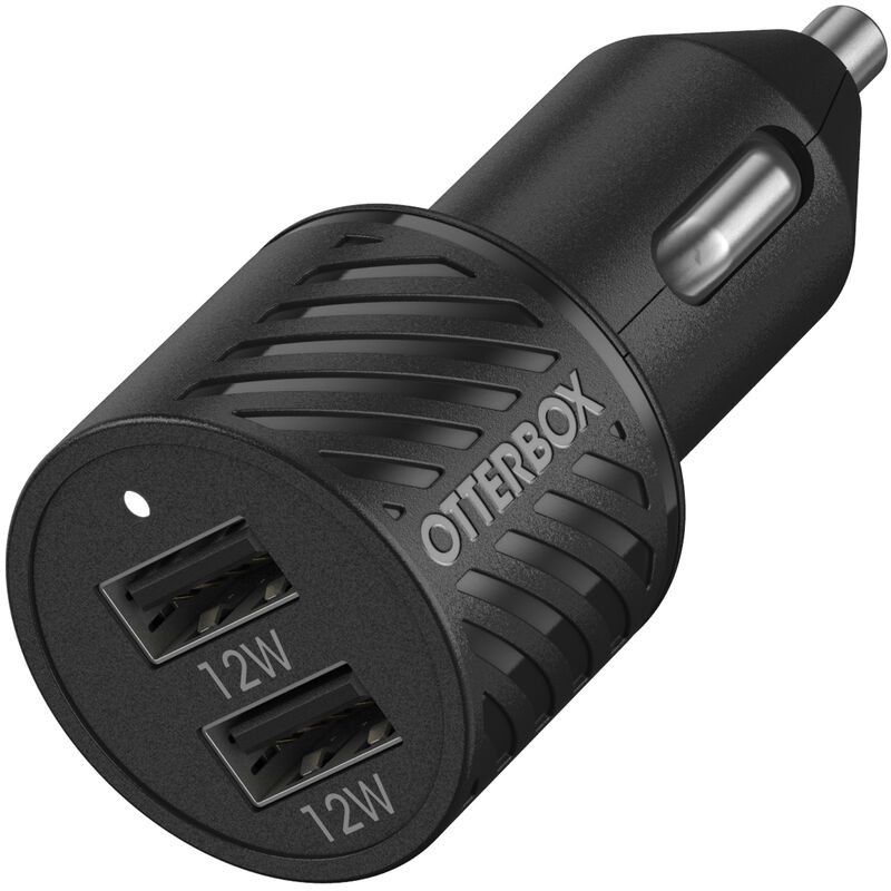 product image 1 - USB-A Dualport-Auto-Ladegerät 24W Premium Ladegerät