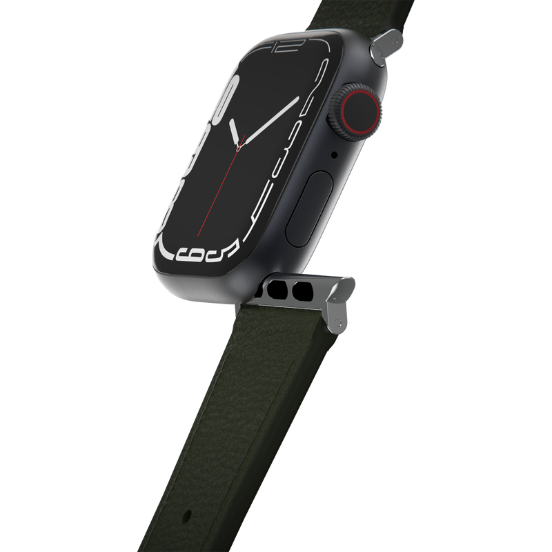 product image 4 - Apple Watch Band 44/45/46mm Symmetry Cactus Leather Watch Band