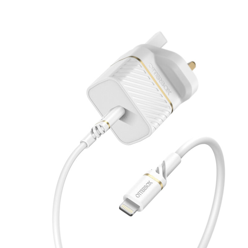 product image 1 - Lightning auf USB-C: Premium-Wandladegerät + kabel Fast Charge Kit