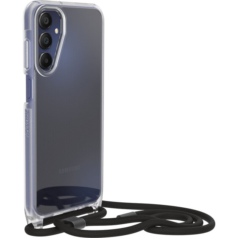 product image 2 - Galaxy A15 5G/Galaxy A15 Case with Strap React Series Necklace