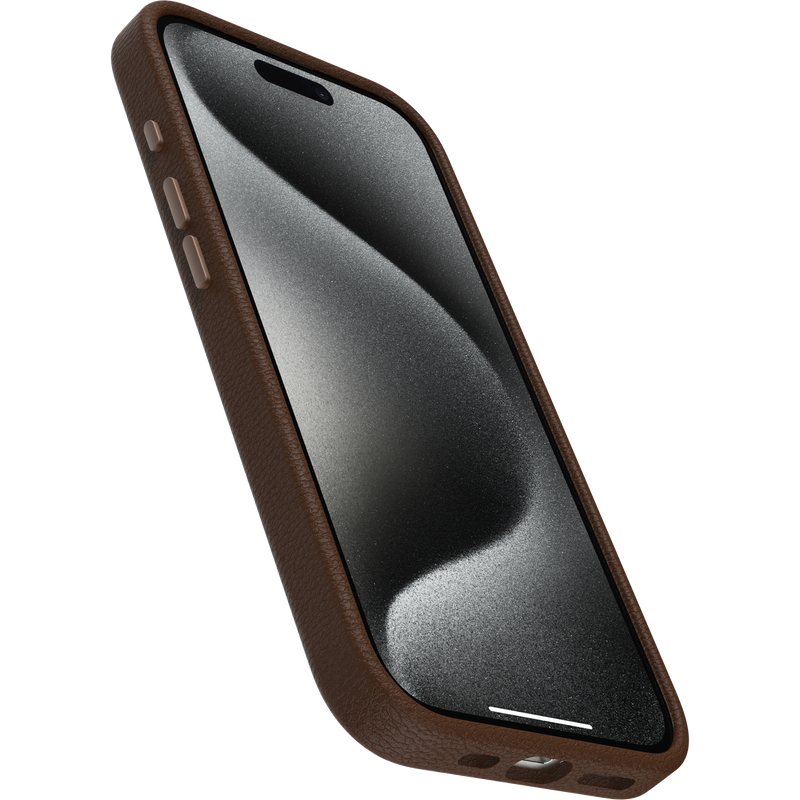 product image 3 - iPhone 15 Pro Hülle Symmetry Series Cactus Leather für MagSafe