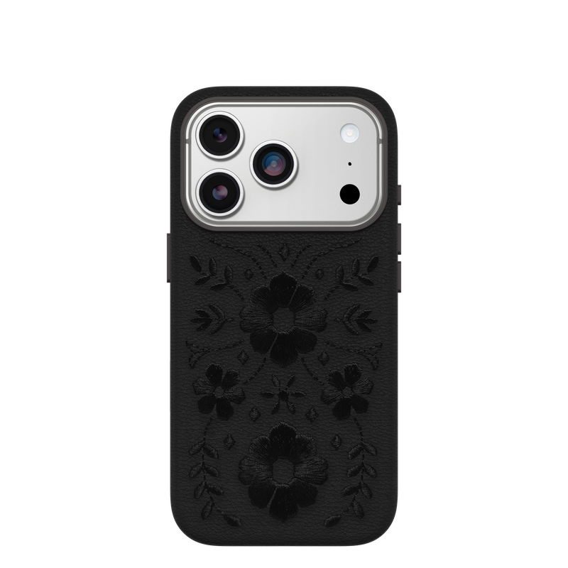 product image 1 - iPhone 17 Pro H&uuml;lle Symmetry Series Cactus Leather Embroidery