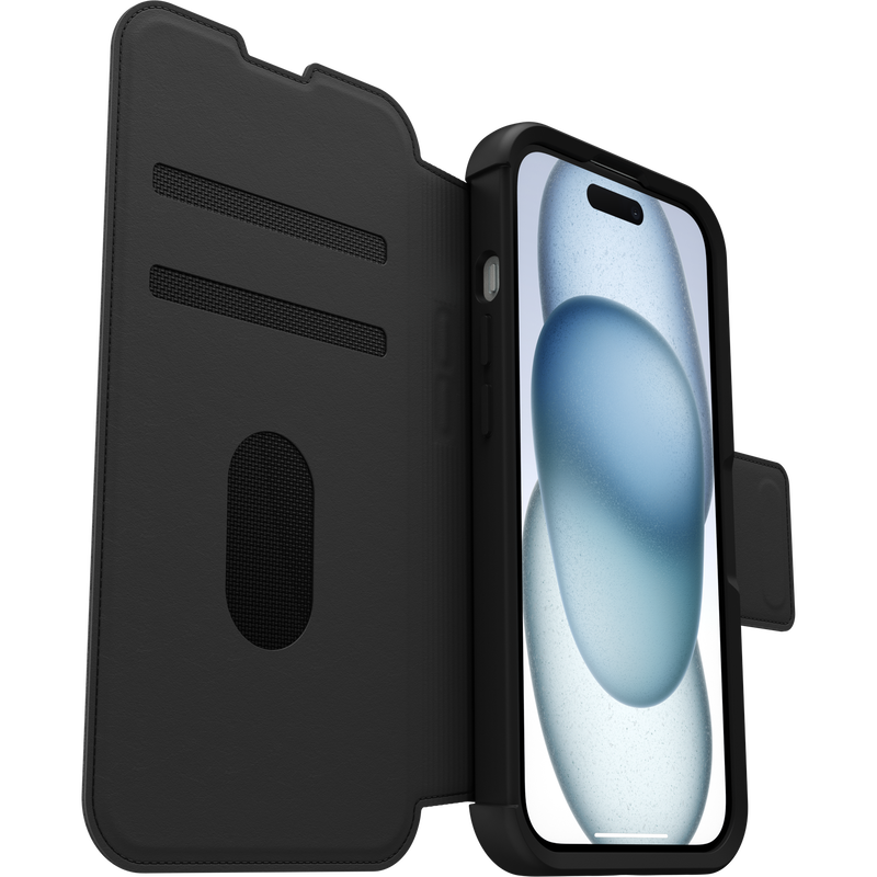 product image 5 - iPhone 15 Hülle Strada Series Folio MagSafe