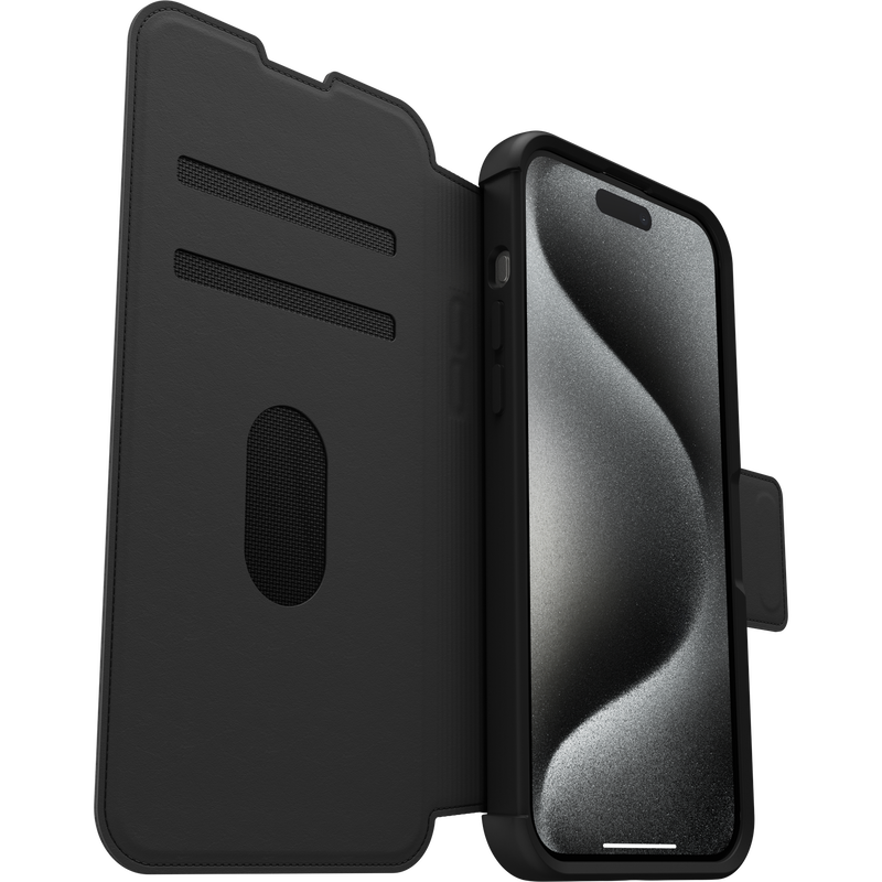 product image 5 - iPhone 15 Pro Max Hülle Strada Series Folio MagSafe