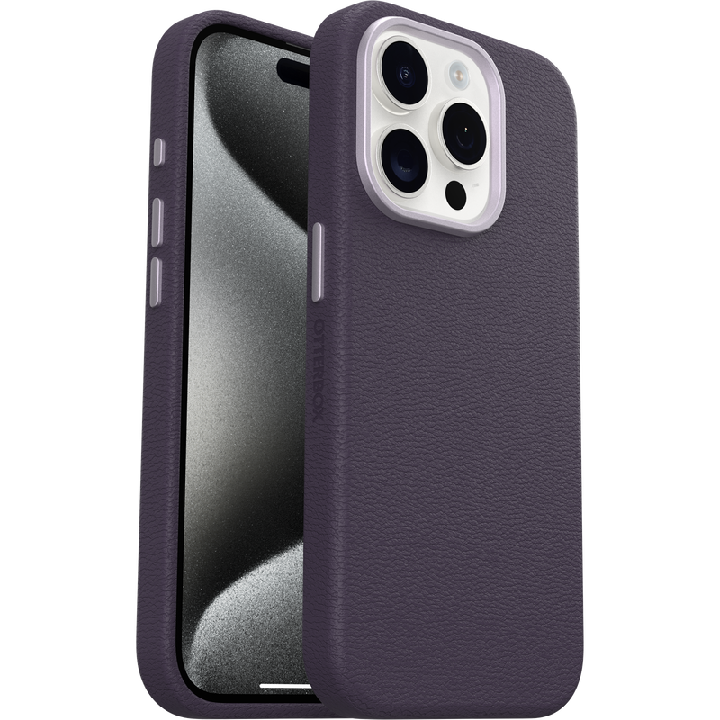 product image 1 - iPhone 15 Pro Hülle Symmetry Series Cactus Leather für MagSafe