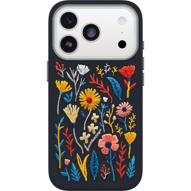 product image 1 - iPhone 17 Pro Hülle Symmetry Series Cactus Leather Embroidery