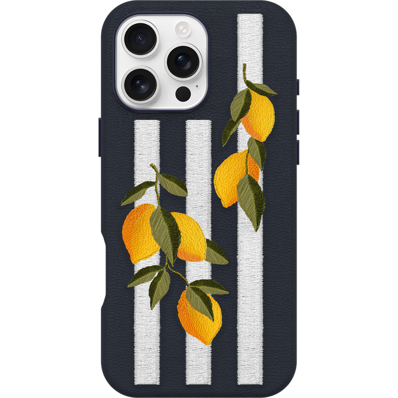 product image 2 - iPhone 16 Pro Max Hülle Symmetry Series Cactus Leather Embroidery