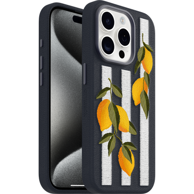 iPhone 15 Pro Max Hülle | Symmetry Series Cactus Leather Embroidery