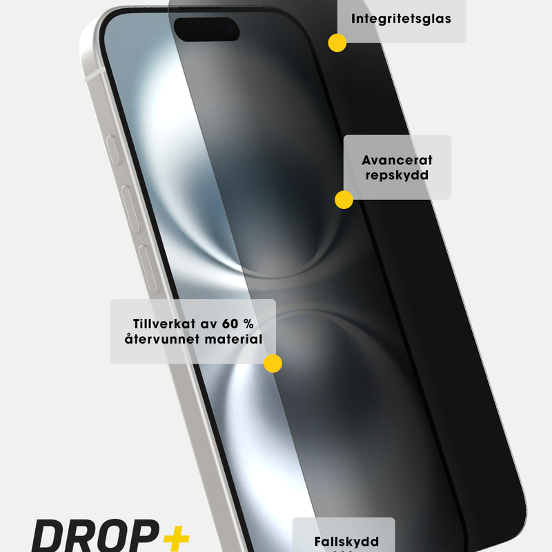 product image 3 - iPhone 16 Pro Sk&auml;rmskydd Premium Pro Glass Privacy Guard